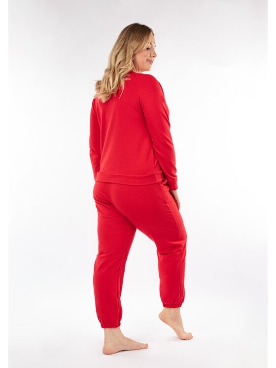 DKaren Sport DKaren Sport Dres Wenezja Czerwony Classic Fit