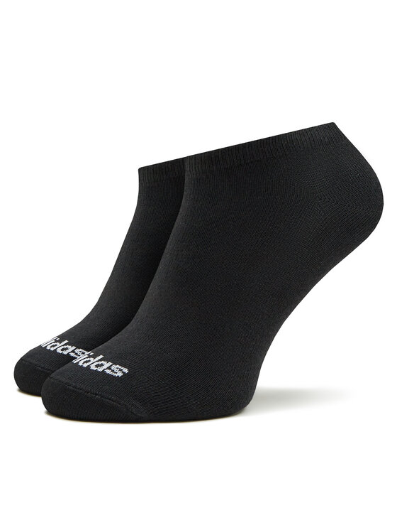 adidas adidas Чорапи терлик унисекс Thin Linear Low-Cut Socks 3 Pairs IC1299 Черен