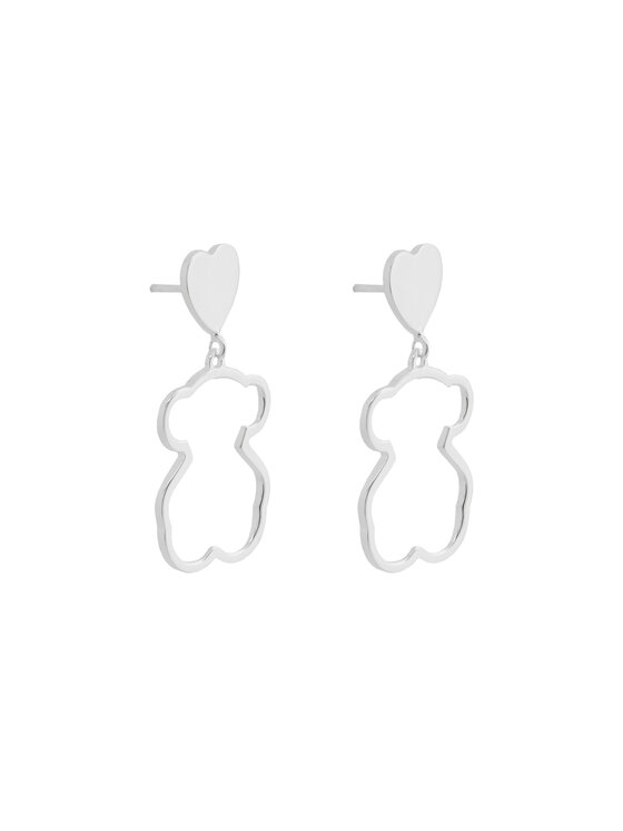 TOUS TOUS Orecchini New Silueta 1000119400 Argento