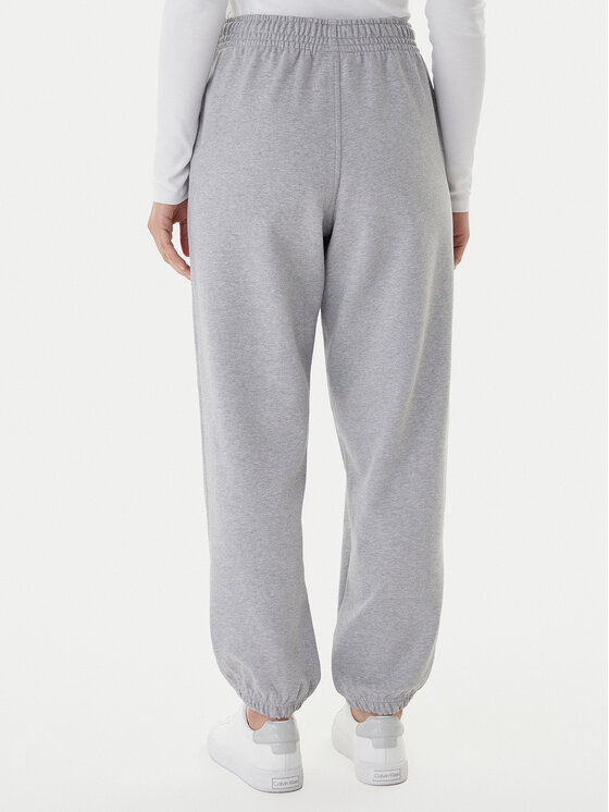 Calvin Klein Jeans Calvin Klein Jeans Παντελόνι φόρμας Foil Monologo LV047E826G Γκρι Regular Fit
