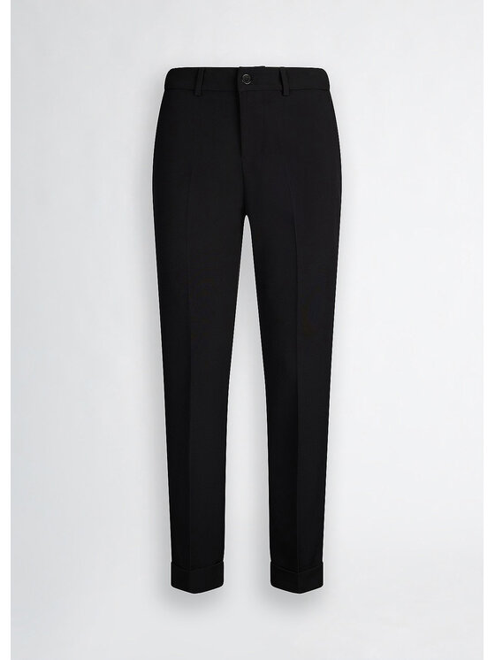Liu Jo Liu Jo Spodnie materiałowe WXX046TS89622222 Czarny Regular Fit