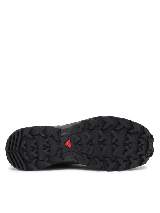 Salomon Salomon Туристически X Ward Leather GORE-TEX L47182200 Зелен