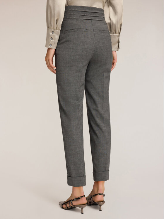 Motivi Motivi Pantaloni di tessuto P111Q004195N013 Grigio Regular Fit