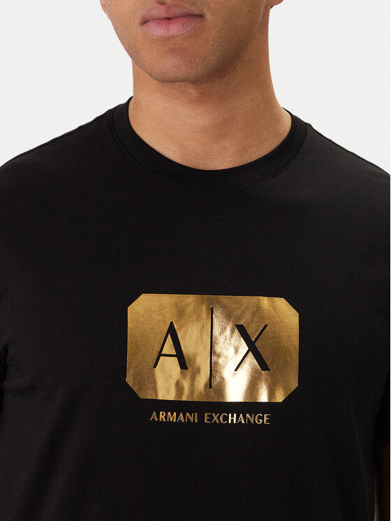 Armani Exchange Armani Exchange Tričko XM002826 AF12308 UC001 Čierna Regular Fit