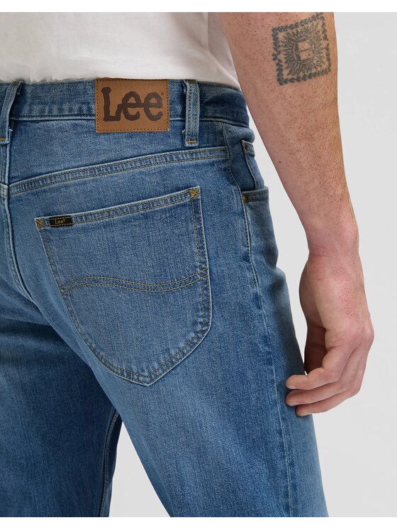 Lee Lee Jeansy DAVID Niebieski Regular Fit