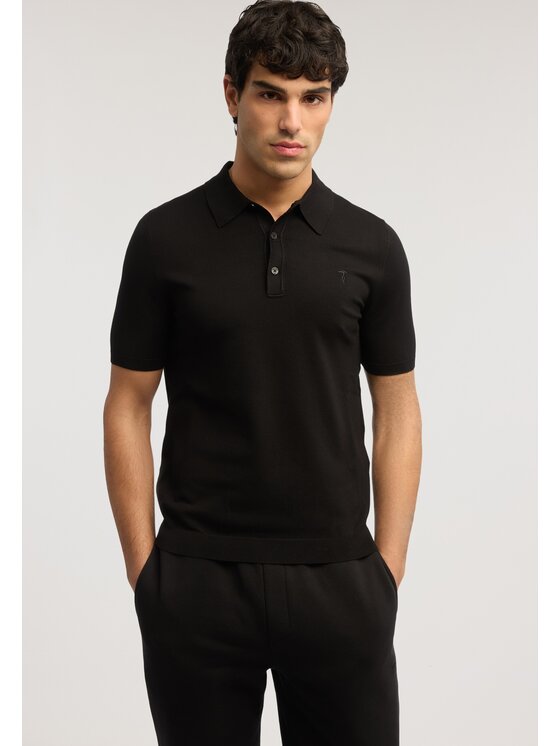 Trussardi Trussardi Sweter M0638000068N033 Czarny Regular Fit