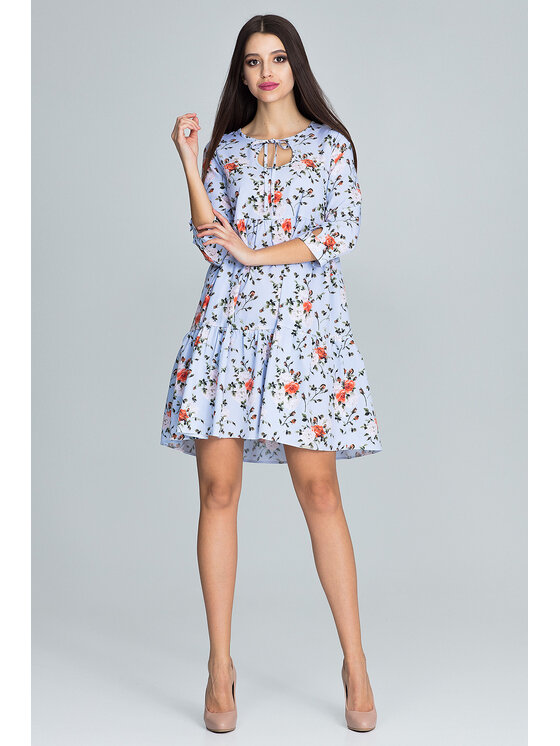 FIGL FIGLFIGL Vestito M598 Multicolore Regular Fit