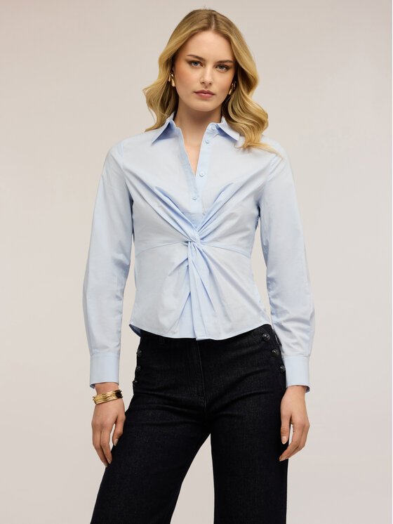 Motivi Motivi Camicia 5011Q000907N004 Turchese Regular Fit