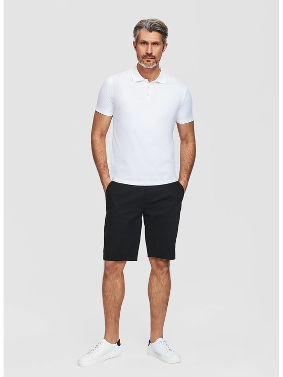 Pako Lorente Pako Lorente Polo P26SF-TX-015 Biały Classic Fit