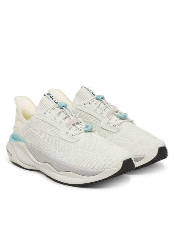 Clarks Clarks Sneakersy Pace Rise 26187374 Biały