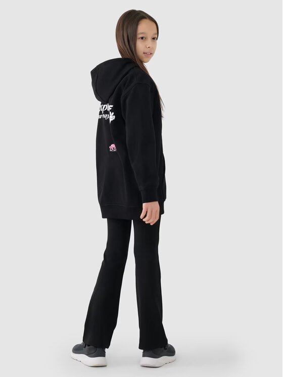4F 4F Felpa 4FJRSS25TSWSF2057-20S Nero Oversize