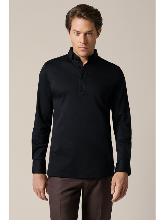 Lancerto Lancerto Koszula Fiorenzo KO073126000063 Czarny Regular Fit