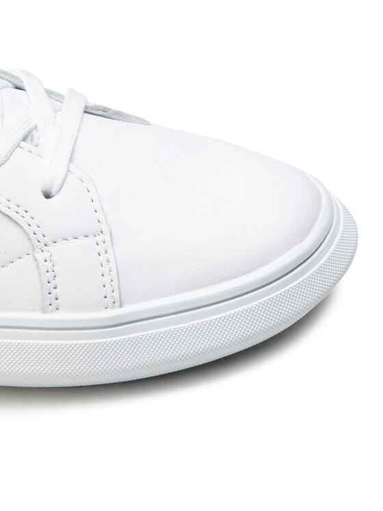 Tommy Hilfiger Sneakersy Essential Leather Cupsole Pop FM0FM03089 Biały •  Modivo.pl