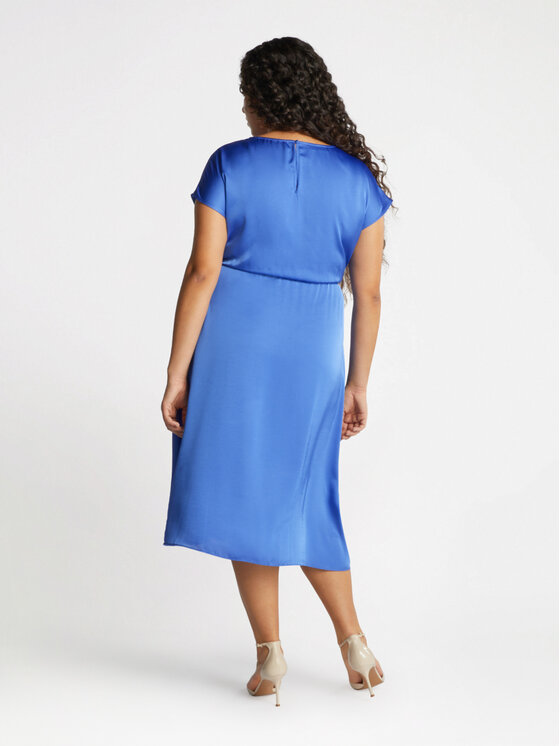 Fiorella Rubino Fiorella Rubino Abito da cocktail 7495T001588N009 Blu A-Line Fit