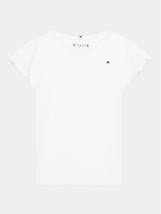 Tommy Hilfiger Tricou KG0KG07052 M Alb Regular Fit