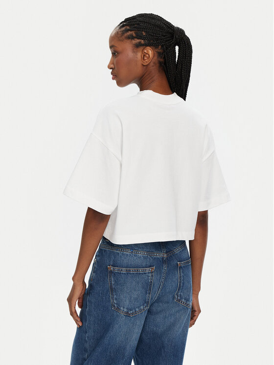 HUGO HUGO T-shirt Damelody 50520187 Bijela Relaxed Fit