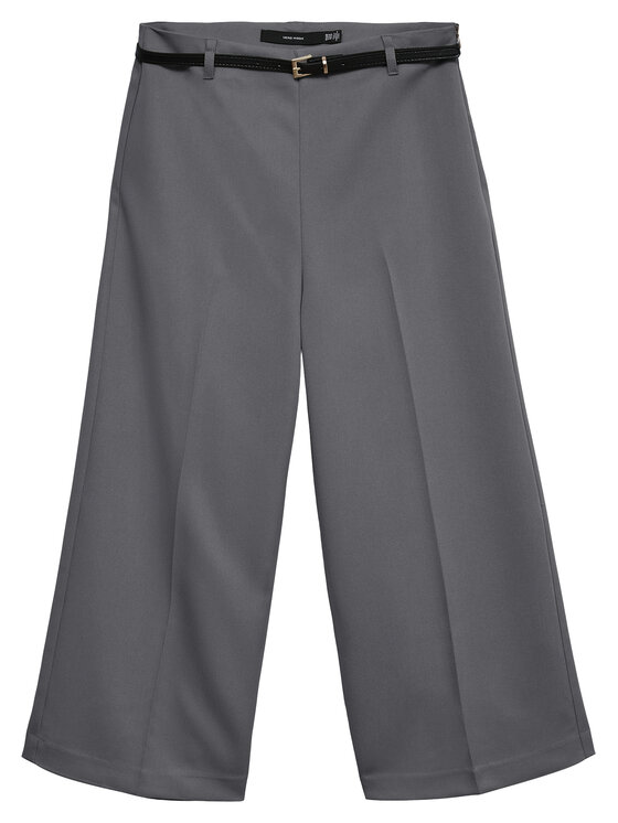 Vero Moda Vero Moda Панталони тип кюлоти Elma 10339926 Сив Wide Leg