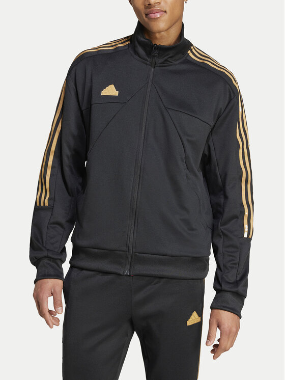 adidas adidas Sweatshirt House of Tiro Nations IW8866 Schwarz Loose Fit