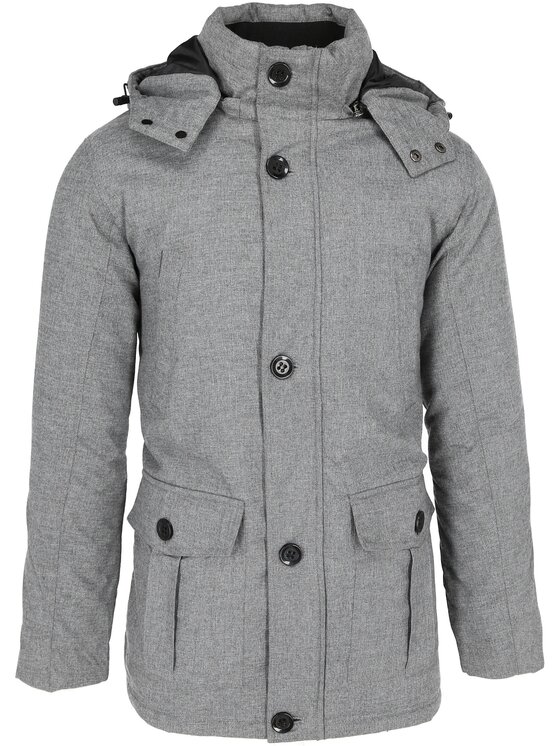 Perso Perso Kurtka zimowa PKH91C7272H Szary Regular Fit