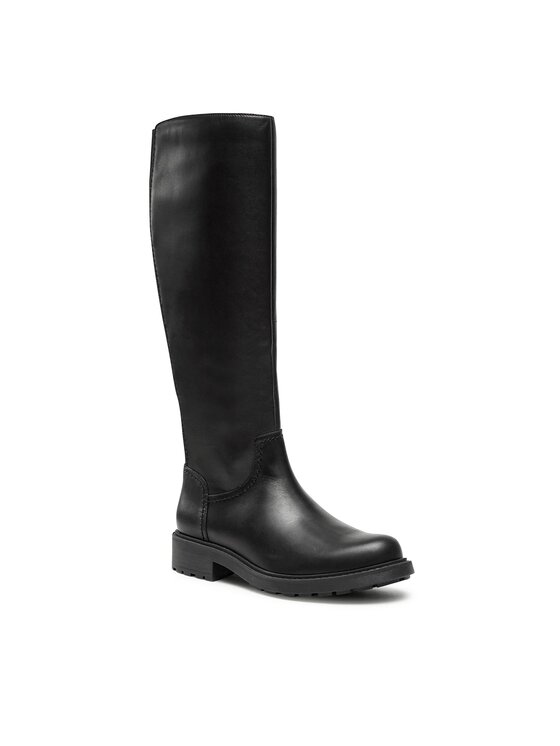 Clarks Clarks Ботуши Orinoco2 Rise 261747894 Черен