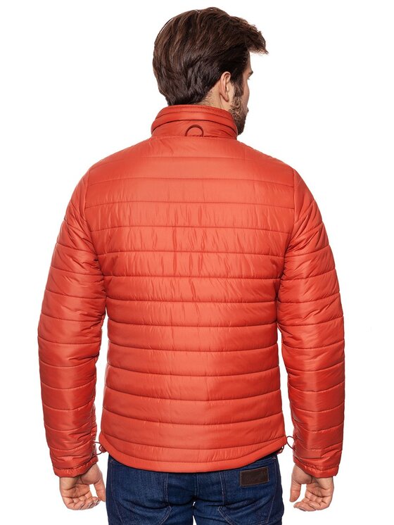 Wrangler Wrangler Giubbotto invernale THE THERMAL Rosso Slim Fit