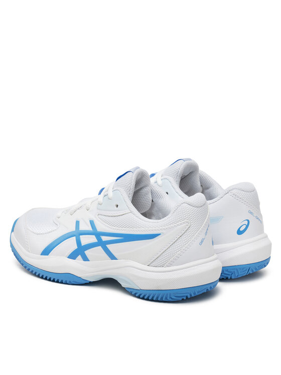 Asics Asics Tenisa apavi Gel-Game Gs Clay/Oc 1044A082 Balts