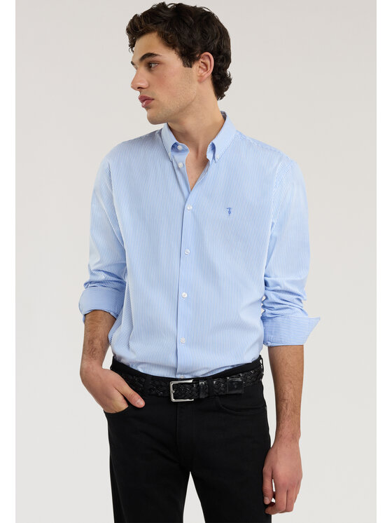Trussardi Trussardi Koszula 5029N000036N0RD Niebieski jasny Regular Fit