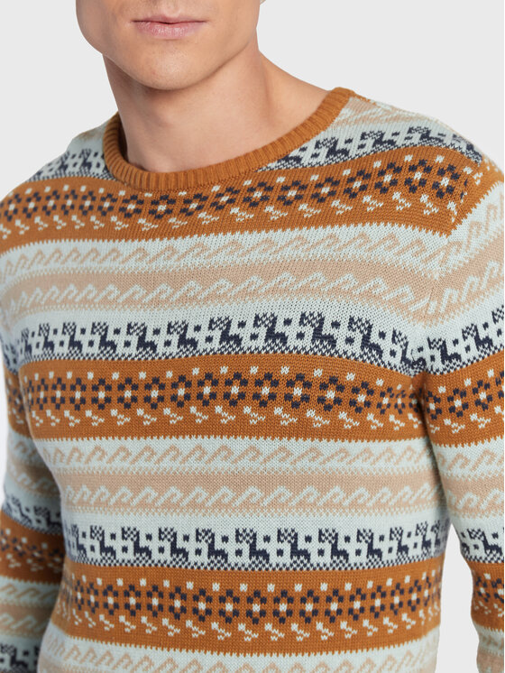 Maglione 20714639 Multicolore Regular Fit
