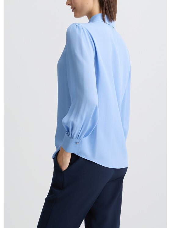Liu Jo Liu Jo Camicia CA5299T5853X0647 Celeste Regular Fit