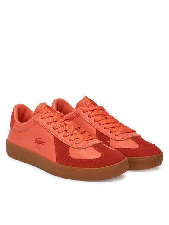 Lacoste Lacoste Sneakersy Baseshot 7-49SFA0030 Pomarańczowy