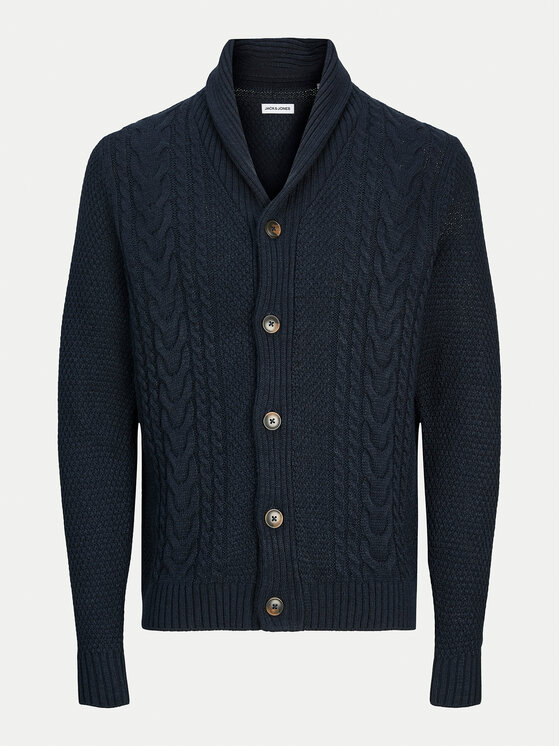 Jack & Jones Jack & Jones Kardigan Craig 12258484 Tumesinine Regular Fit