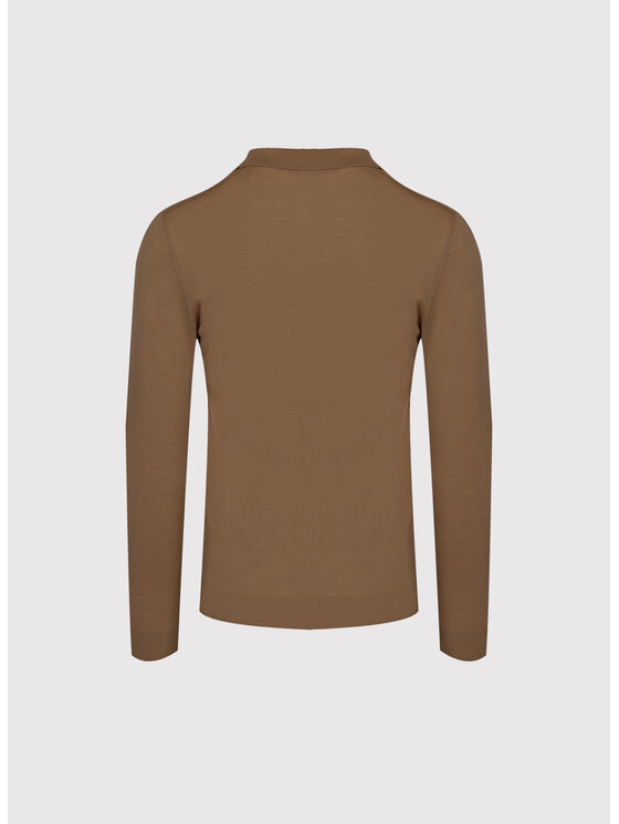 Pako Lorente Pako Lorente Sweter P26WP-2X-002 Brązowy jasny Regular Fit