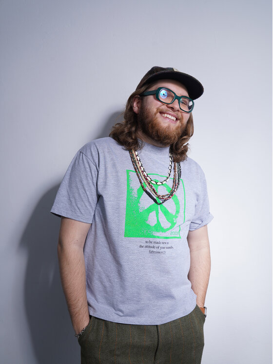 2005 2005 T-Shirt Pacif Szary Oversize