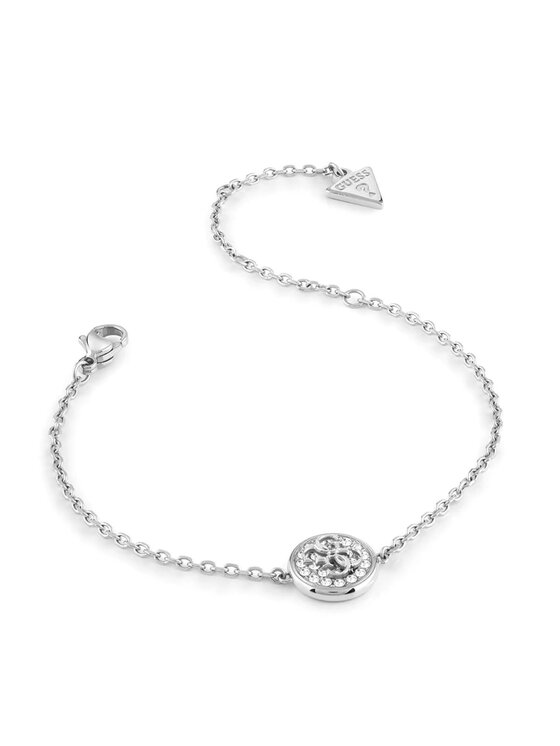 Guess Guess Bransoletka JUBB03125JW-RH-S Srebrny
