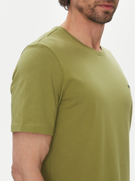 BOSS BOSS Póló Mix&Match 50515312 Zöld Regular Fit