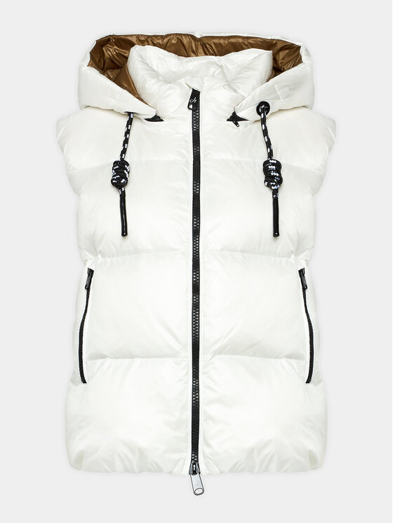 Deha Deha Veste D93580 Balts Regular Fit