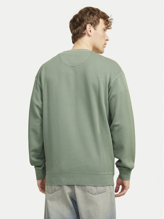 Jack&Jones Jack&Jones Bluza Charge 12268273 Zielony Loose Fit