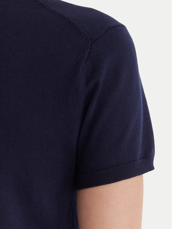 Polo Ralph Lauren Polo Ralph Lauren T-Shirt 211971872004 Granatowy Slim Fit