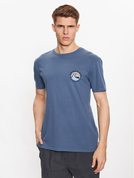 Quiksilver Quiksilver Tricou Qs Bubble Stamp EQYZT07258 Albastru Regular Fit