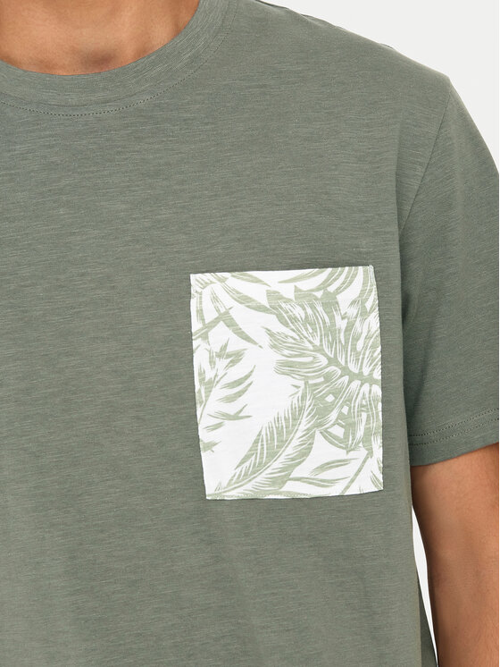 Only & Sons Only & Sons T-Shirt 22025286 Zielony Regular Fit