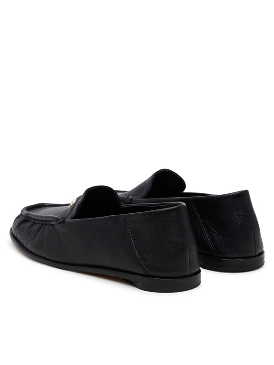 Tommy Hilfiger Tommy Hilfiger Mocasini Soft Leather Squared Toe Loafer FW0FW08412 Negru