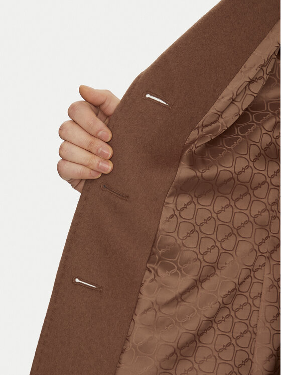 Motivi Motivi Vuneni kaput 0039Q200539N Smeđa Slim Fit