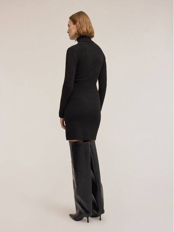 Motivi Motivi Sukienka wieczorowa 7602W001510N033 Czarny Slim Fit