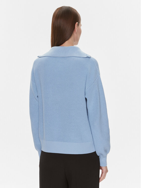 Tommy Hilfiger Tommy Hilfiger Sweater WW0WW42420 Kék Regular Fit