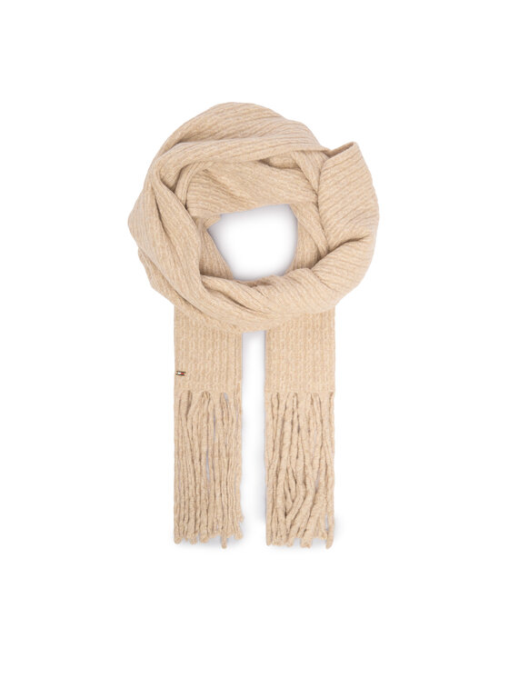 Tommy Hilfiger Tommy Hilfiger Fular Cable Enamel AW0AW17793 Bej