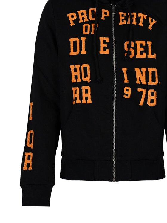 Diesel Diesel Μπλούζα A08697-0HAYT Μαύρο Regular Fit