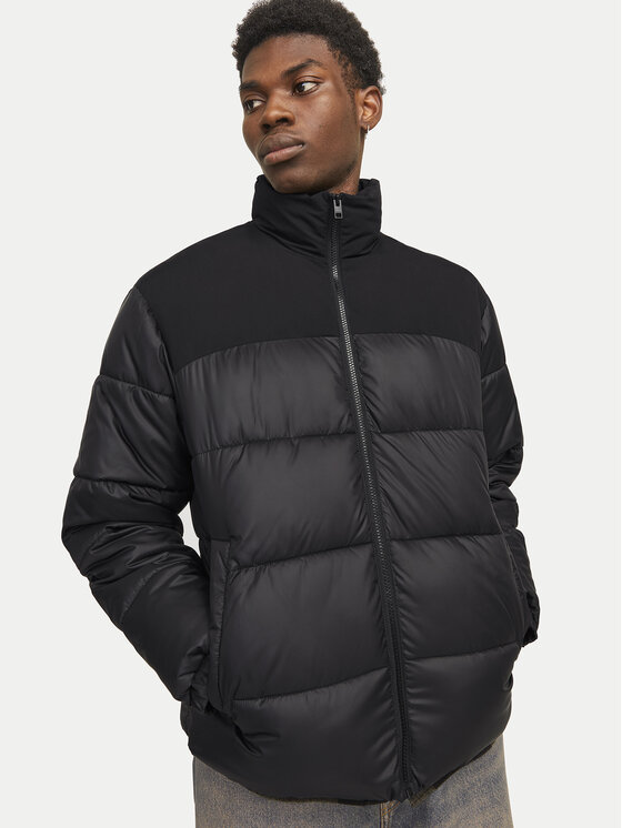 Jack&Jones Jack&Jones Μπουφάν χειμωνιάτικο Moon 12256859 Μαύρο Regular Fit
