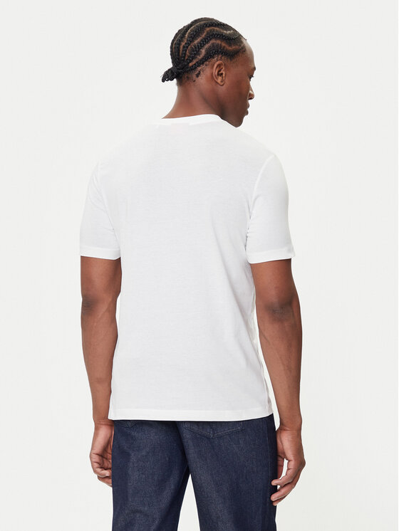 HUGO HUGO T-Shirt Dulivio 50542737 Bílá Regular Fit