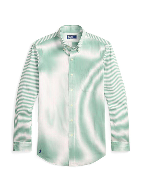 Polo Ralph Lauren Polo Ralph Lauren Риза 710B22606002 Светлозелен Custom Fit