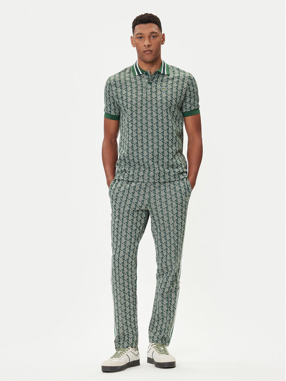 Lacoste Lacoste Polo majica DH1417 Zelena Regular Fit